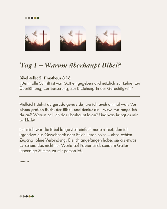 14 Tage Bibeleinstieg